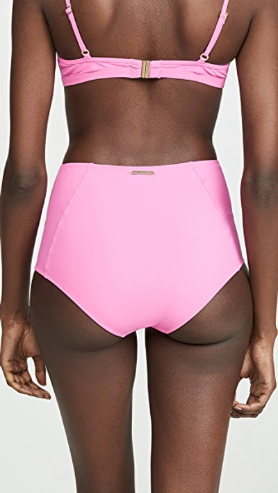 Shop Stella Mccartney Broderie Anglaise Bikini Bottoms In Pink