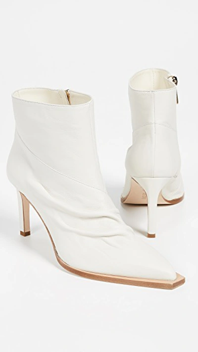 Shop Tibi Cato Glove Booties In Ivory