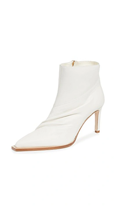 Shop Tibi Cato Glove Booties In Ivory