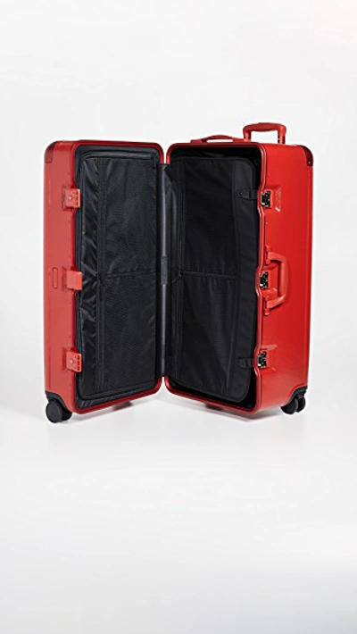 Shop Calpak X Jen Atkin Trunk Luggage In Red