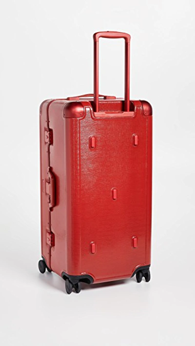Shop Calpak X Jen Atkin Trunk Luggage In Red