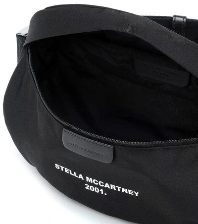 Shop Stella Mccartney Technical Belt Bag In Black