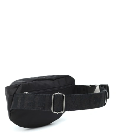 Shop Stella Mccartney Technical Belt Bag In Black