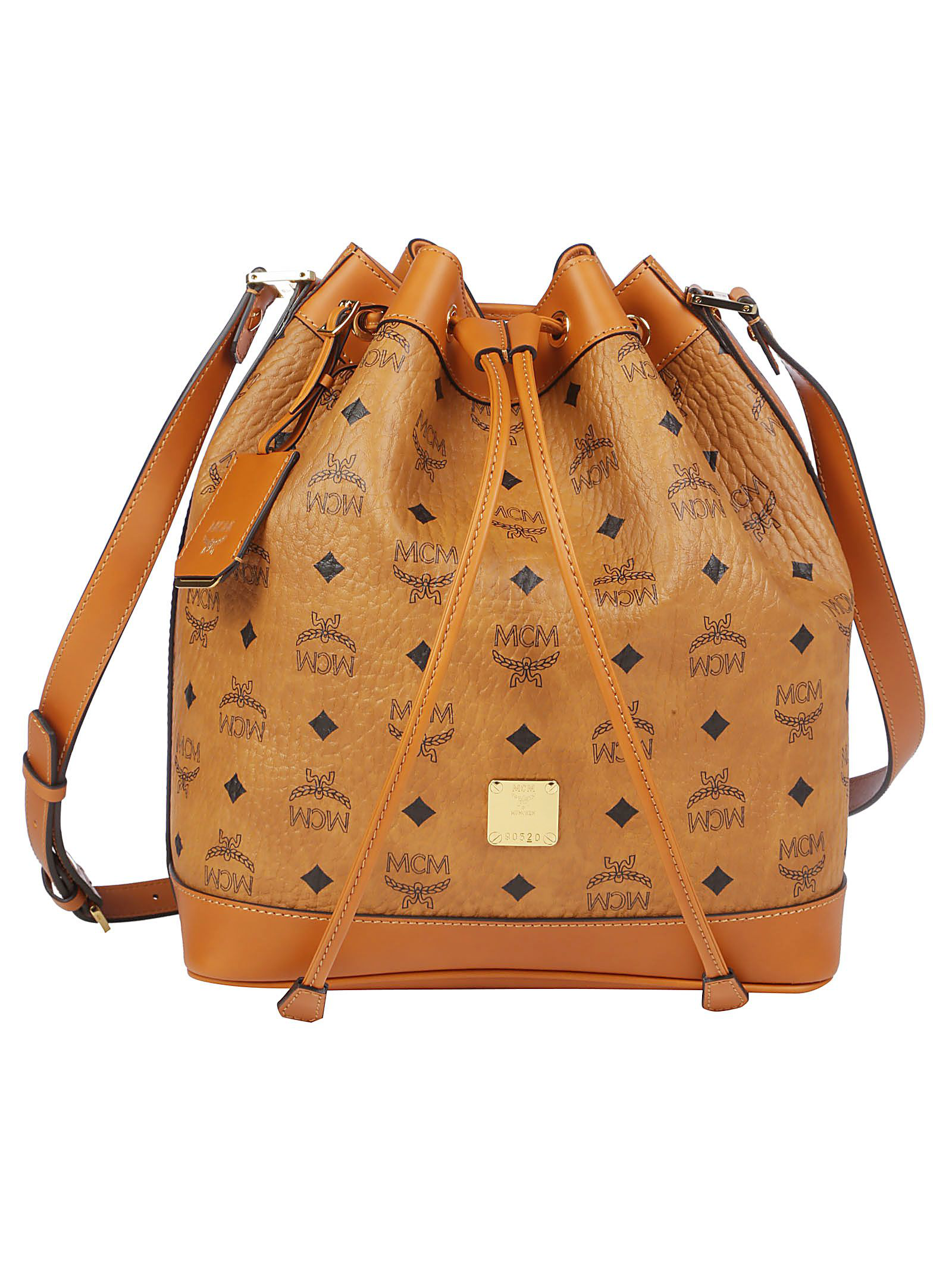 mcm bucket bag