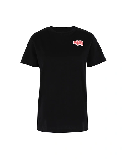 Shop Au Jour Le Jour T-shirt In Black