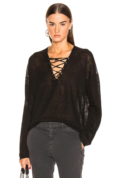 Shop Nili Lotan Arabella Sweater In Black