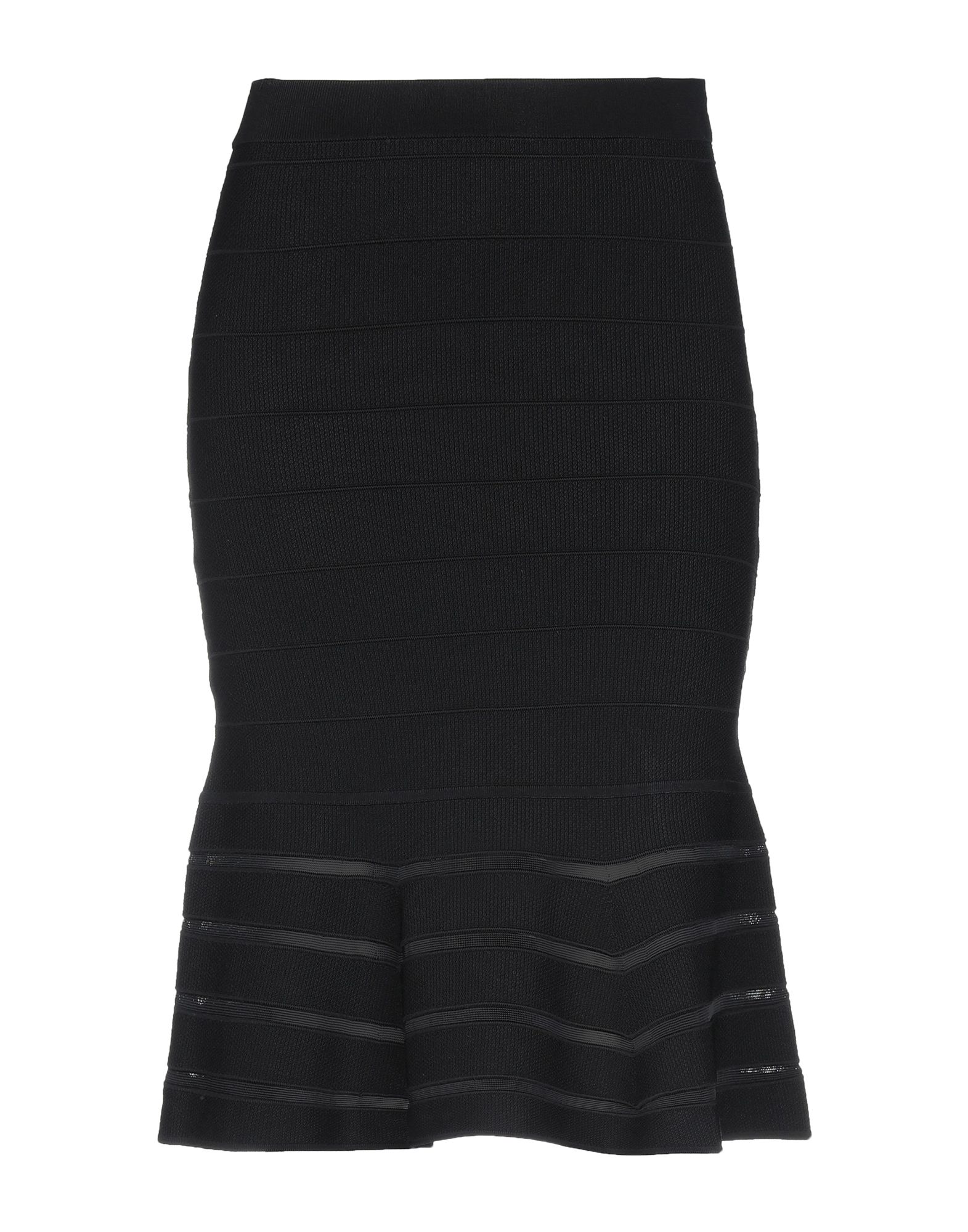 Sandro Knee Length Skirt In Black | ModeSens