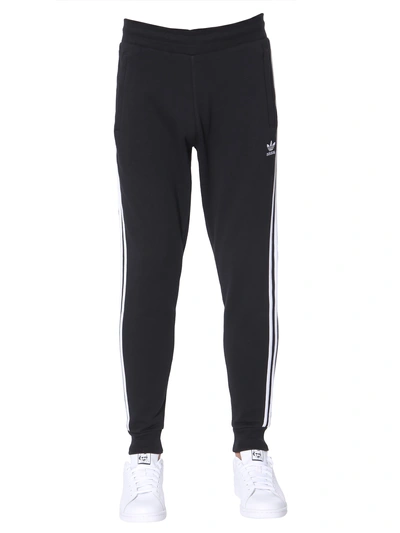 Shop Adidas Originals 3-stripes Sweatpants In Black