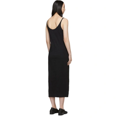 Shop Raquel Allegra Black Vintage Tank Dress