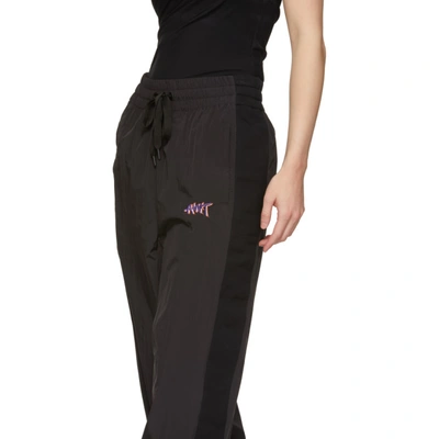 Shop Alexander Wang T Alexanderwang.t Black Washed Lounge Pants In 001 Black