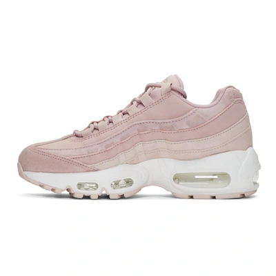 Shop Nike Pink Air Max 95 Prm Sneakers In 503 Plumcha