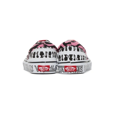 Shop Ashley Williams Pink And White Vans Edition Era Sneakers In Tiger/jugs