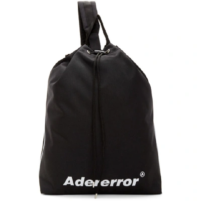 Shop Ader Error Black Arrow Cross Backpack In Sc1 Black
