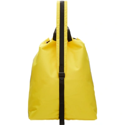 Shop Ader Error Yellow Arrow Cross Backpack In Sc22 Yellow