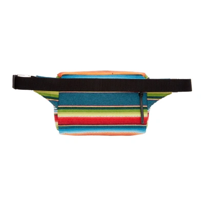 Shop Saint Laurent Multicolor Mexican City Belt Bag In 8477 Print