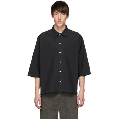 Shop Kuro Black Dolman Sleeve Shirt