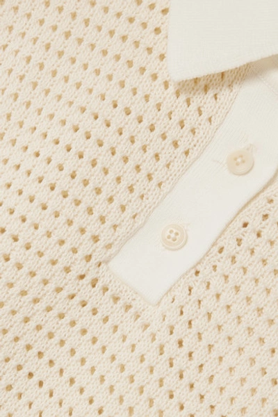 Shop Tory Burch Cotton Polo Shirt