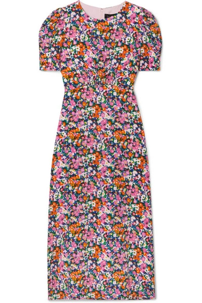 Saloni bianca best sale floral dress