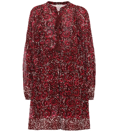 Shop Ulla Johnson Asimar Cotton Dress In Red