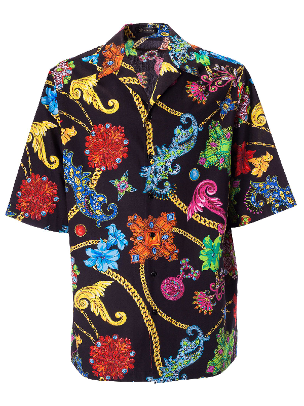 versace bowling shirt