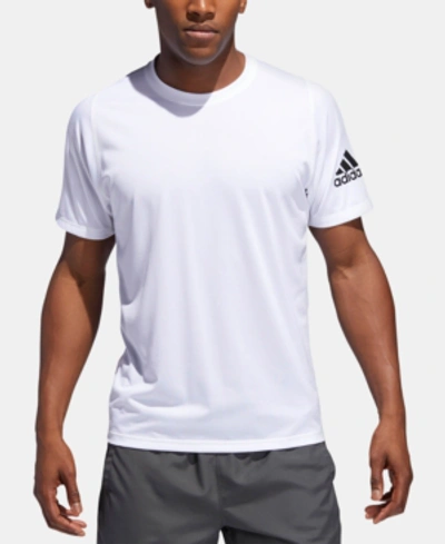 Shop Adidas Originals Adidas Men's Freelift Climalite T-shirt In White