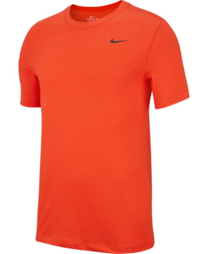 dri fit orange shirt
