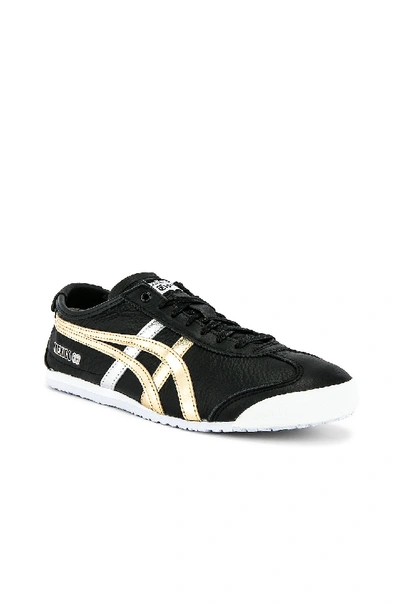 Shop Onitsuka Tiger Mexico 66 In Black & Gold