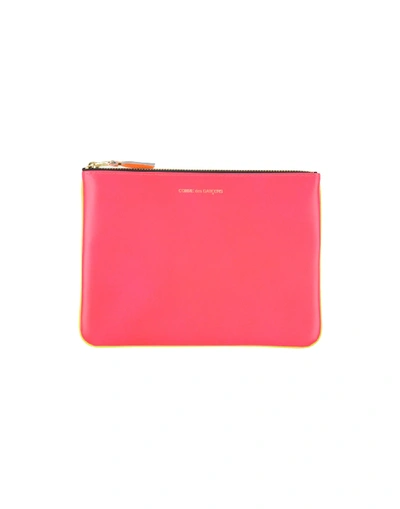Comme Des Garçons Pouches In Pink