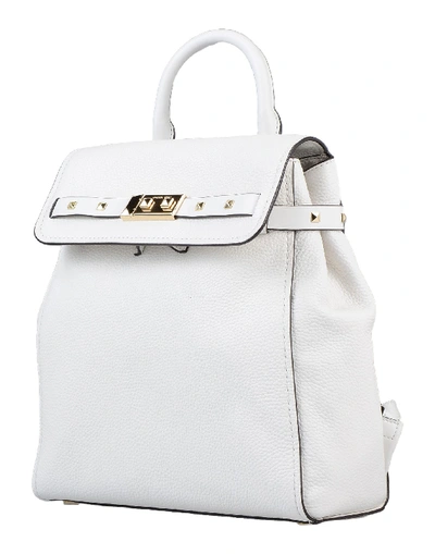 Shop Michael Michael Kors Backpack & Fanny Pack In White