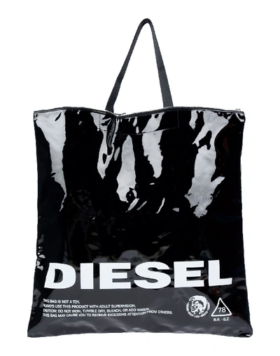 Shop Diesel Handbag In Black