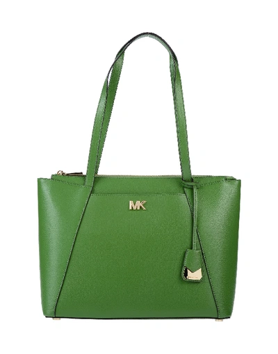 Shop Michael Michael Kors Shoulder Bag In Green