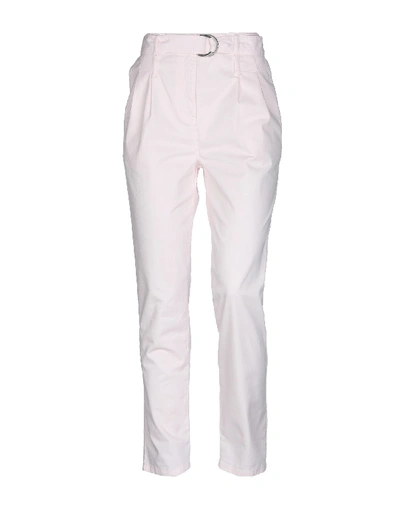 Shop Maje Casual Pants In Light Pink