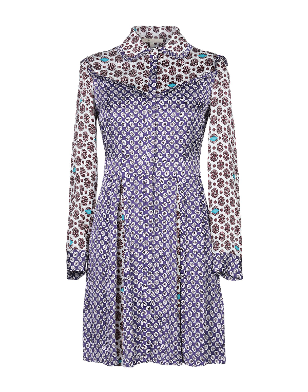 maje purple dress