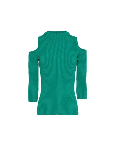 Shop Maje Sweaters In Green