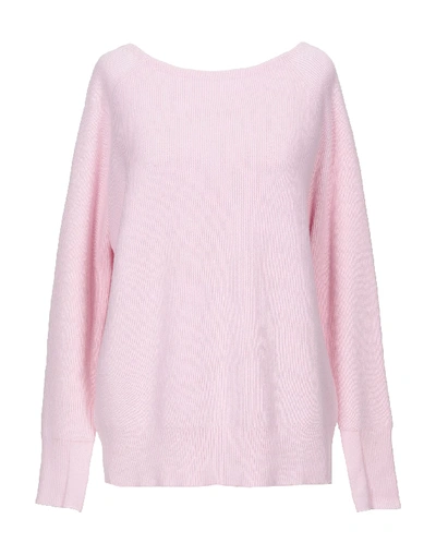 Shop Maje Sweater In Pink