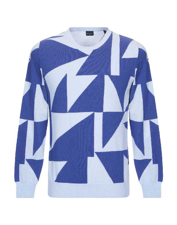 Ps By Paul Smith Sweaters In Blue | ModeSens