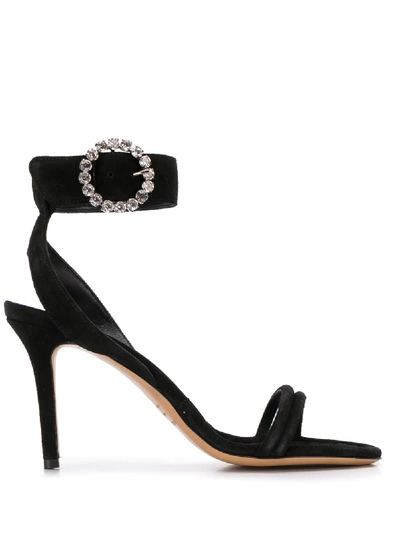 Shop Isabel Marant Alapee Sandals In Black