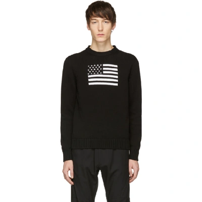 Shop Alyx 1017  9sm Black Allegiance Sweater In 001 Black