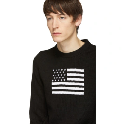 Shop Alyx 1017  9sm Black Allegiance Sweater In 001 Black