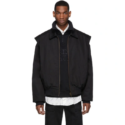 Shop Balenciaga Black Twin-set Jacket