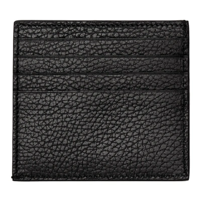 Shop Gucci Black Petit Bow Card Holder In 1163 Nero