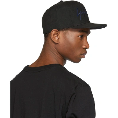 Shop Yohji Yamamoto Black New Era Edition Baseball Cap