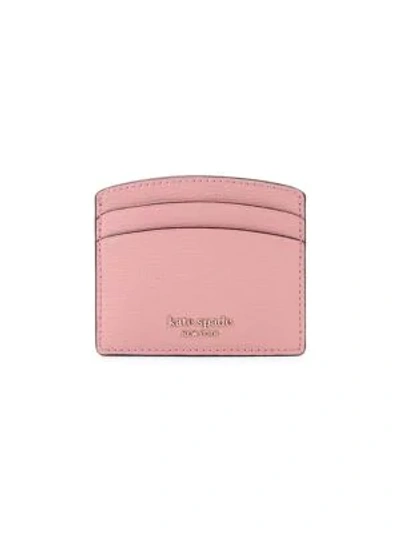 Shop Kate Spade Sylvia Cardholder In Pink