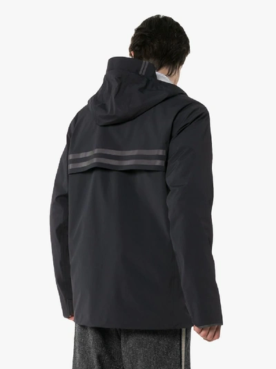 Shop Canada Goose Nanaimo Hooded Jacket In Black