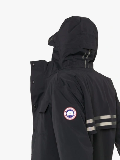 Shop Canada Goose Nanaimo Hooded Jacket - Men's - Nylon/polyester/spandex/elastane In Black