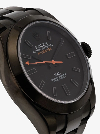 Mad Paris Rolex Oyster Perpetual Milgauss Ghost 43mm In Grey ModeSens