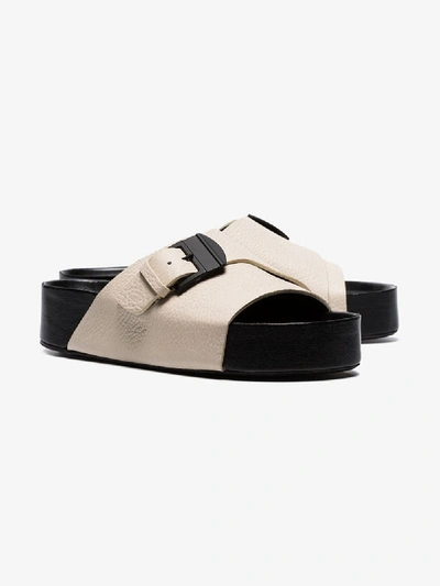 Shop Simon Miller White Chunk Slides In 20601 White