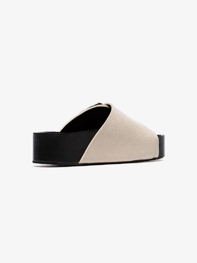 Shop Simon Miller White Chunk Slides In 20601 White