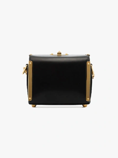 Shop Alexander Mcqueen Grosse Box-umhängetasche In Black