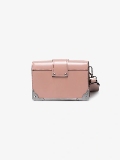 Shop Prada 'cahier' Clutch In Pink